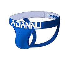 Труси джоки чоловічі для спорту Adannu XXL синьо-білий
