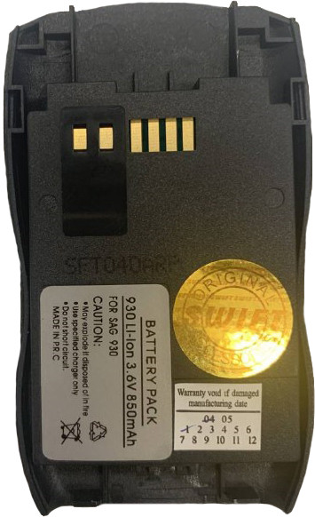 Аккумуляторная батарея SAG 930 Sagem MC 930 - фото 1 - id-p1645843120