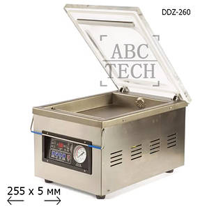 Промисловий вакуумний пакувальник DDZ-260 Камерна пакувальна машина Мобільний вакуумник