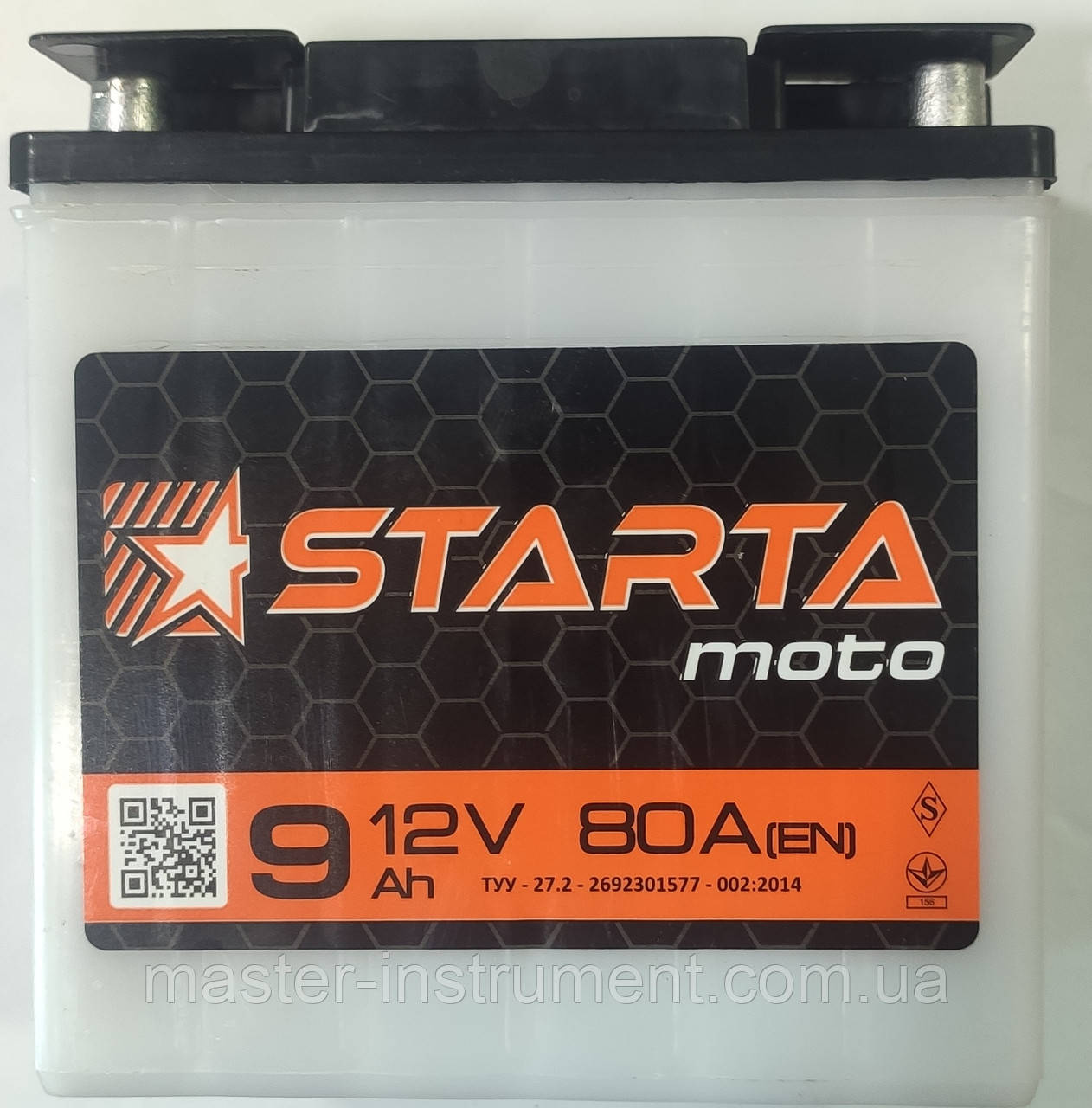 Акумулятор Starta 6мтс 9 С, фото 1