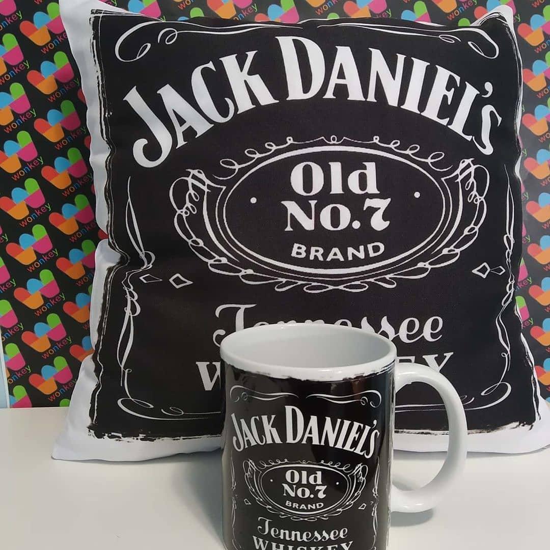 Комплект подушка з кухлем: Jack daniel's, фото 1