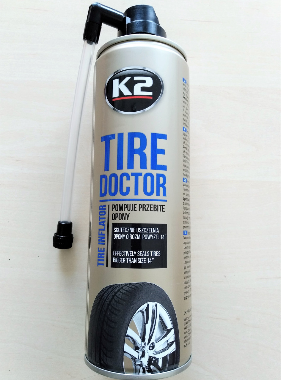 Вулканізатор шин K2 Tire doctor, 500ml, R14 і більше
