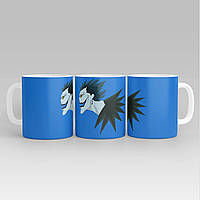 Білий кухоль (чашка) з принтом "Зошит смерті - Death Note" 1 Push IT