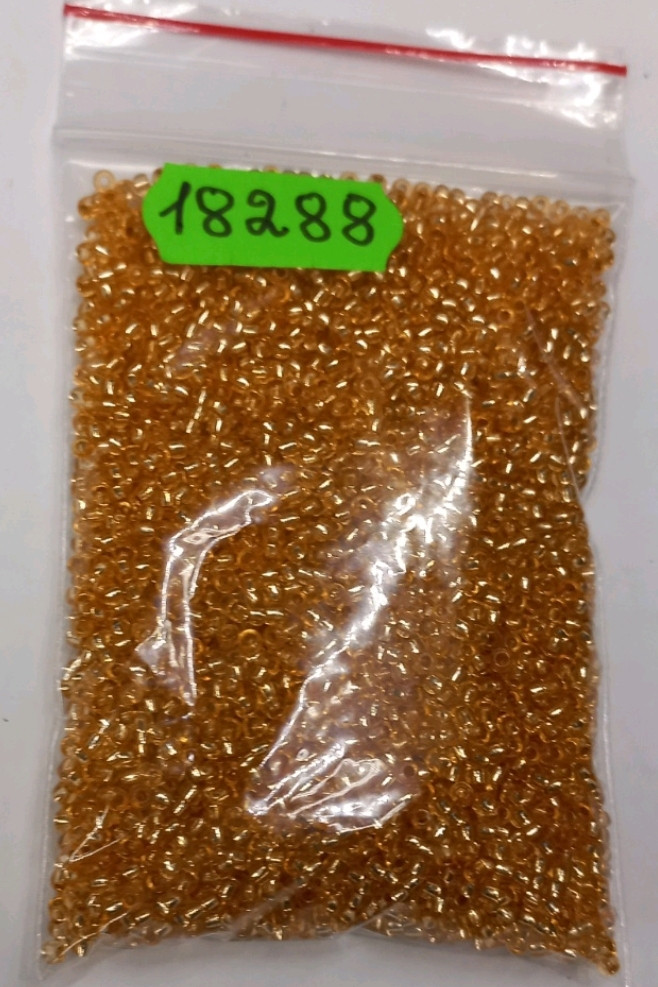Бісер 10/0, No18288 золото (уп.50 грамів)