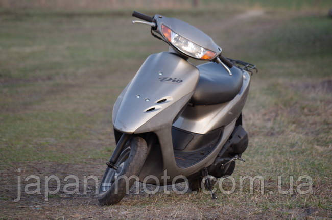 Мопед Honda Dio 34 (серо-горчичный) 49 см.куб - фото 5 - id-p268056330