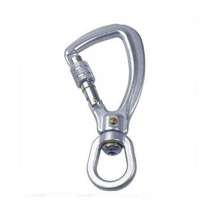 Карабін з вертлюгом Singing Rock Twister Hook Screw Gate, фото 1