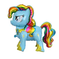 Фольгированный шар СТОЯЧКА RAINBOW DASH