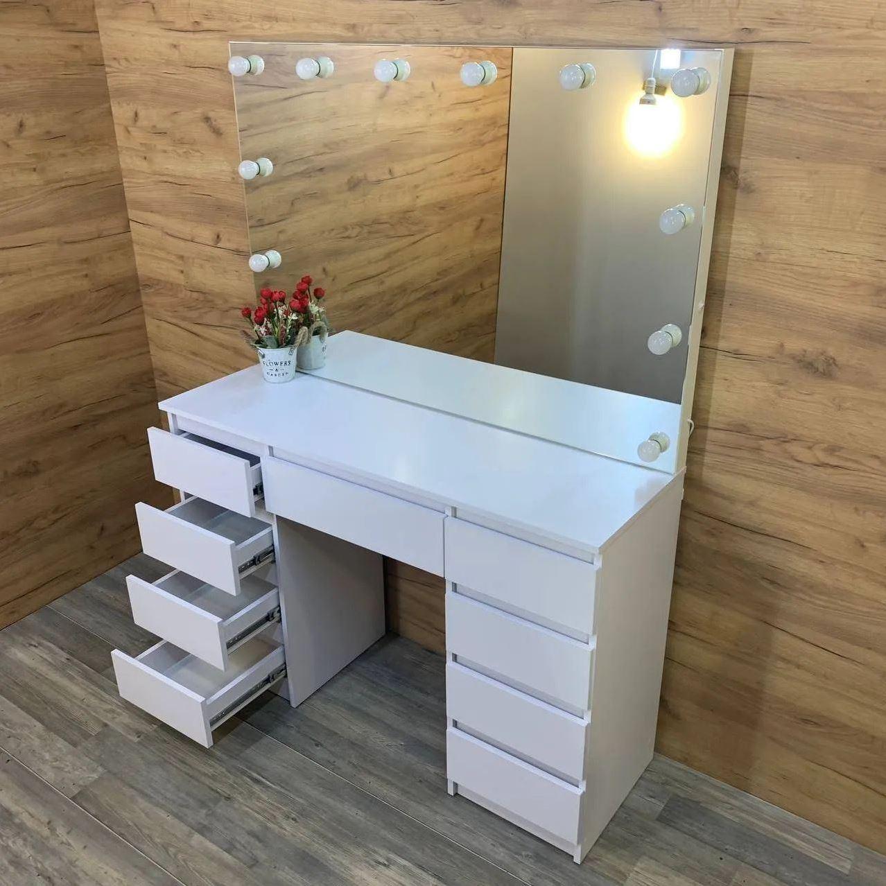 Оптимальная ширина туалетного столика - 80 фото