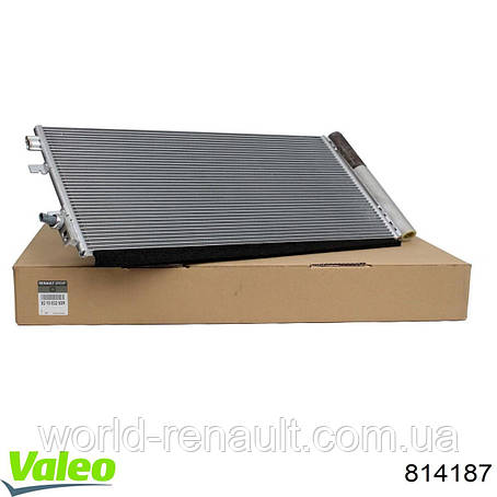 VALEO 814187 - Радиатор кондиционера на Рено Сценік III 1.5dci,1.6i 16V, 1.6dci, 2.0dci, фото 1