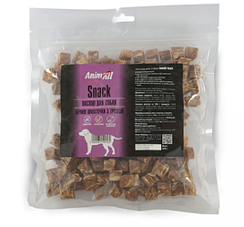 Ласощі для собак AnimAll Snack (АнімАлл качині шматочки з тріскою) 1шт