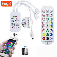 Wifi контролер Tuya з пультом ДК для керування RGB LED-стрічкою