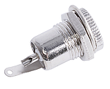 Гніздо DC 5.5x2.1 мм метал., фото 2