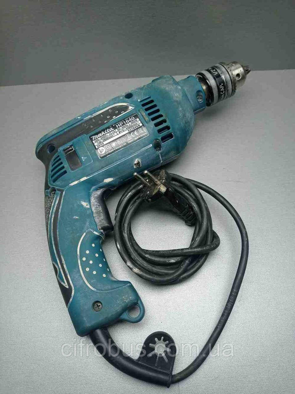 Дрель будівельний міксер Б/У Makita HP1640