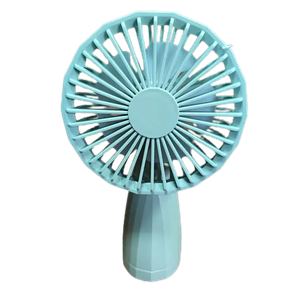 Ручний побутовий портативний вентилятор Mini Fan 6601 на акумуляторі з ручкою мінівентилятор ментоловий, фото 1