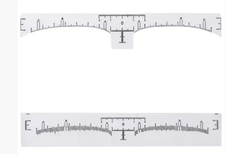 Основні принципи використання лінійки для моделювання форми брів