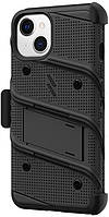 Противоударный чехол Zizo Bolt Series Black с клипсой для iPhone 13 | iPhone 14