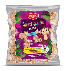 Печиво "Звірятки " з кальцієм, Detki 160г