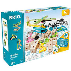 Конструктор ТМ Brio Builder з мотором 120 елементів, фото 3