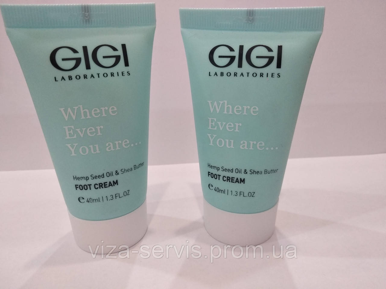 GIGI Hemp Seed Oil&Shea Butter Foot Cream — Пом'якшувальний крем для ніг