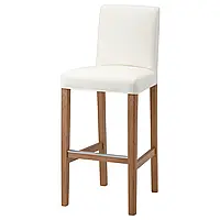 IKEA Барный стул со спинкой BERGMUND (993.846.74)