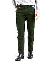 Чоловічі джинси Levi's 502 Taper з м якої саржі, зелений, розмір 33х32