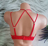 Бюстгальтер гладкий на тонкому поролоні чашка З 3 кольори, фото 2