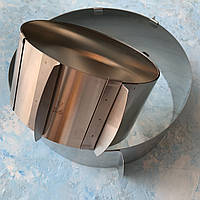 Кондитерское металлическое раздвижное кольцо 22-40 см, раздвижная форма