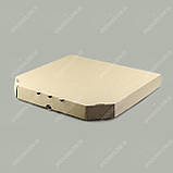 Коробка для піци 40 см бура, 400х400х40 мм (50шт/уп.), фото 3