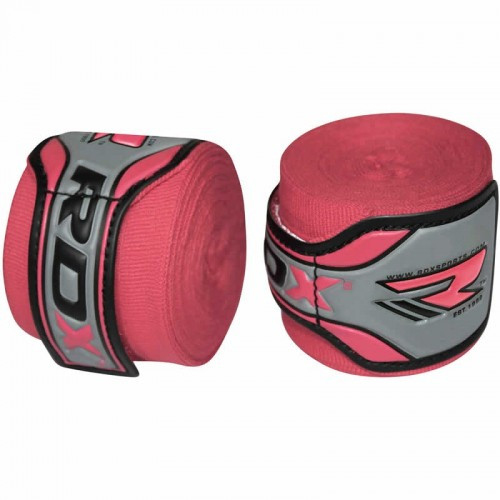 Бинти боксерські RDX Fibra Pink 4.5 m