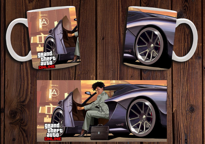 Чашка "GTA Online" / Кружка ГТА Онлайн №7