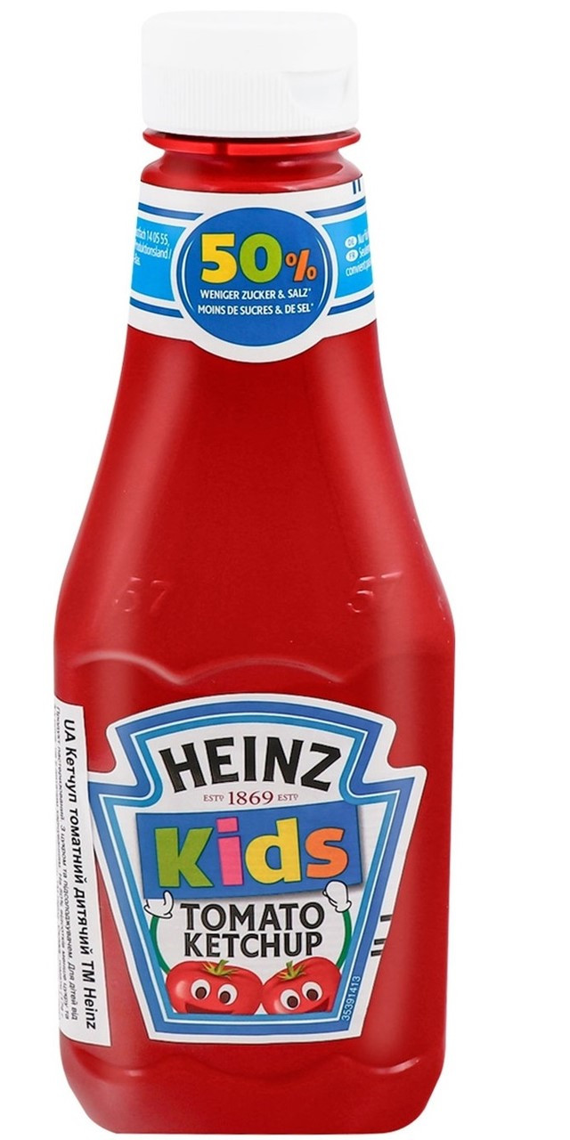 Кетчуп томатний дитячий Heinz, 330 г