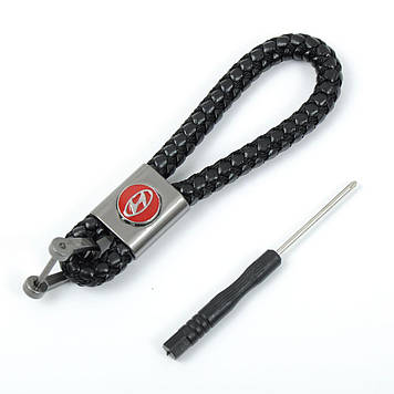 Брелок  Hyundai джгут з екошкіри