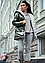 Жіноча двобічна куртка осінь-тягу, розмір S, M, в розквітах, фото 8