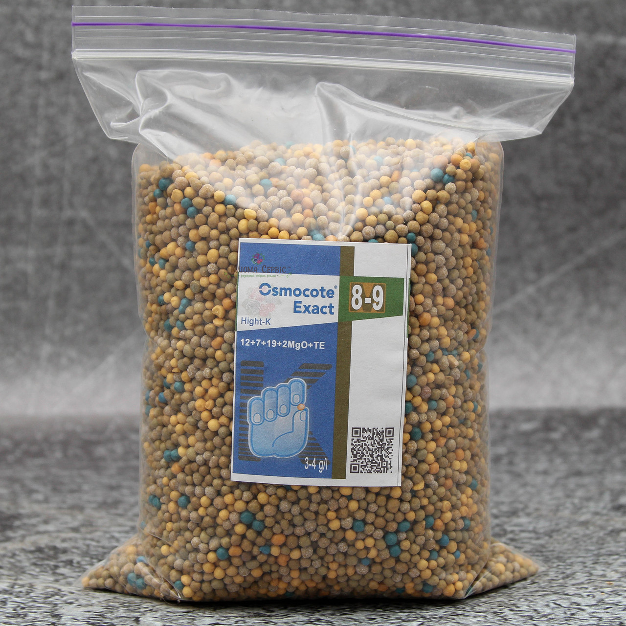 Добриво Osmocote Exact High-K 8-9 м, 12+7+19+Te, 1 кг