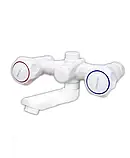 Змішувач для ванни MONRO JC115 White без шлангу та лійки, фото 3