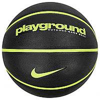 Мяч баскетбольный резиновый Nike Everyday Playground 8P Deflated N.100.4498.085.07 черный