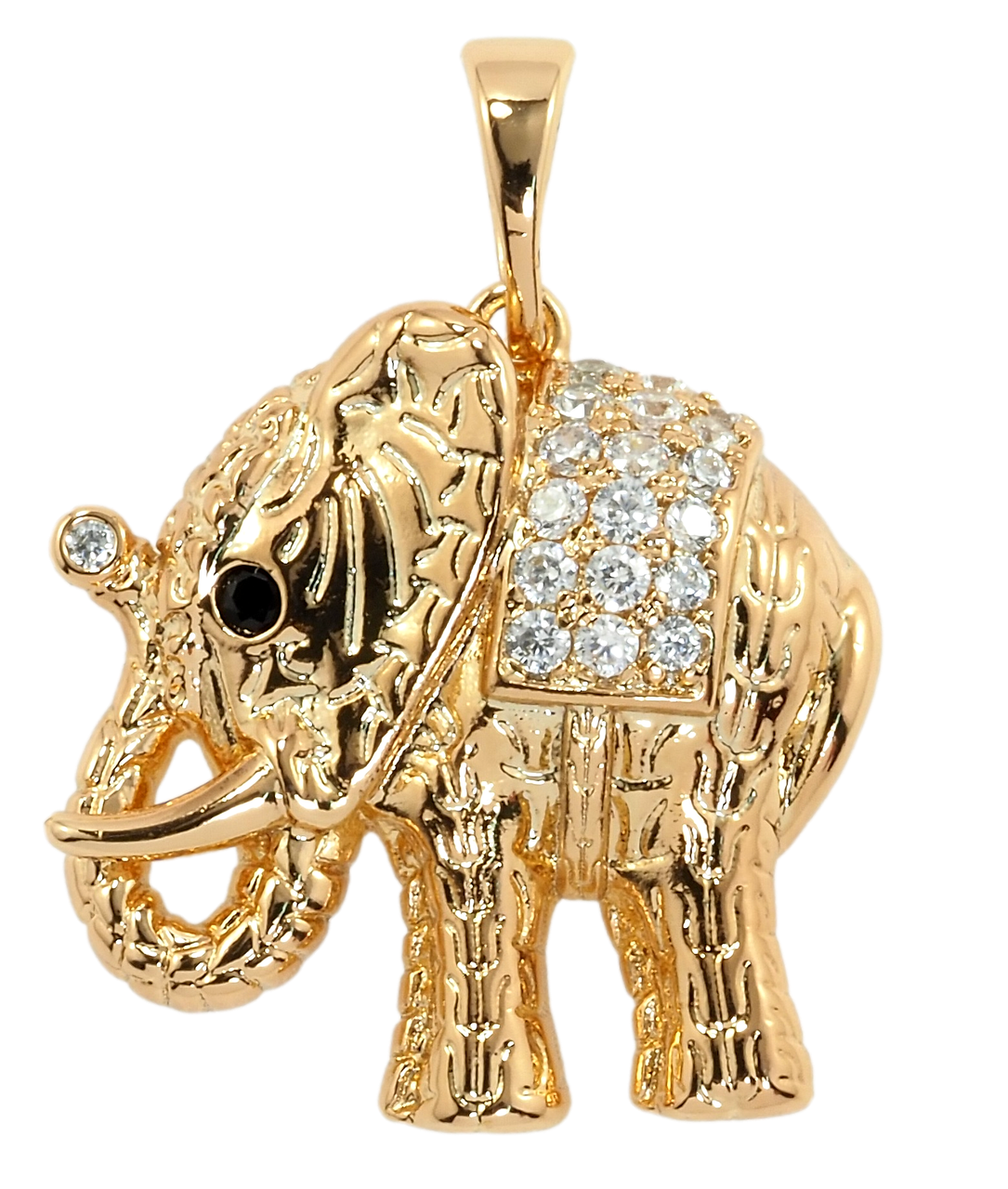 Кулон Xuping Позолота 18K "Слон" для ланцюжка до 5мм