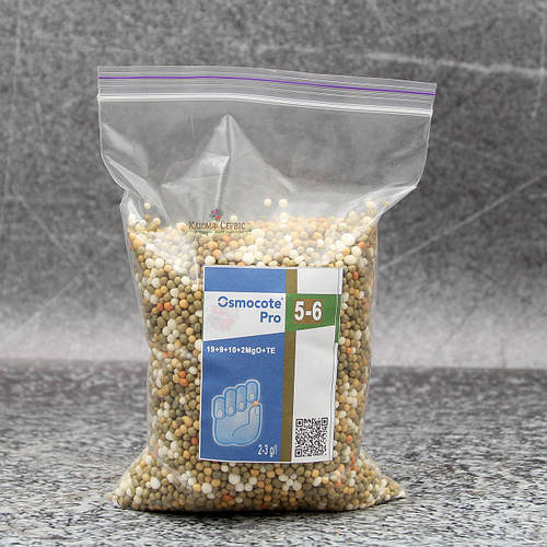 Купить Удобрение Osmocote (Осмокот) Pro 5-6 м, 200 грамм 19+9+10+ 2MgO ...