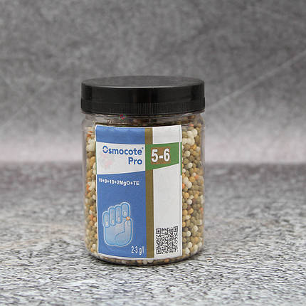 Добриво Osmocote (Осмокот) Pro 5-6 м, 1 кг (пет банку) 19+9+10+2MgO+Мікго, фото 1