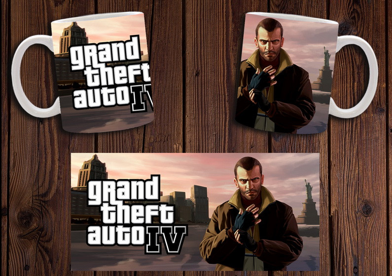 Чашка "GTA IV" / Кружка ГТА 4 №1