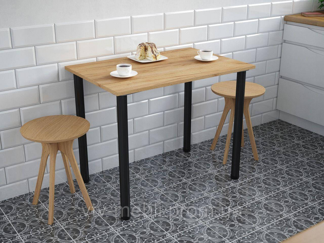 Стол кухонный на 2 ножках - 92 фото