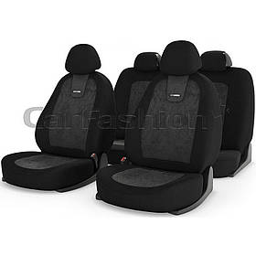 Універсальні чохли на сидіння CarFashion, модель COLOMBO, Чорний