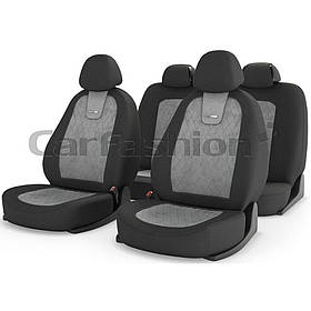 Універсальні чохли на сидіння CarFashion, модель COLOMBO, Сірий
