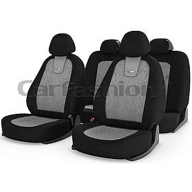 Універсальні чохли на сидіння CarFashion, модель COLOMBO, Сірий