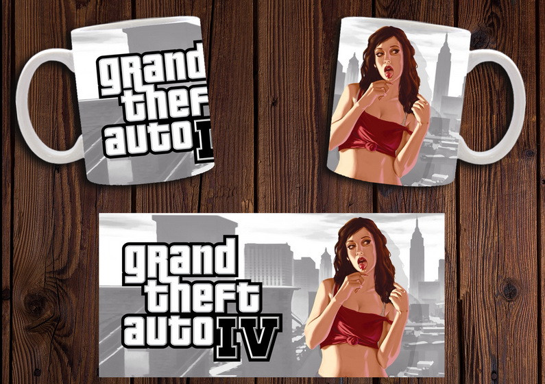 Чашка "GTA IV" / Кружка ГТА 4 №3