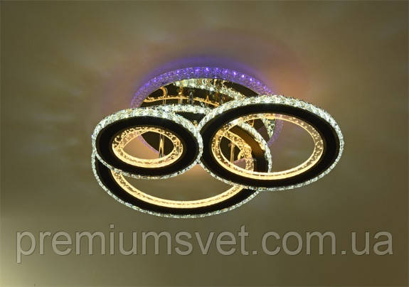 Світлодіодна люстра 55658/3 Ш 144W, фото 1