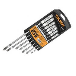 Набір гнучких храпових ключів Tolsen 7 шт 8-19 мм (15259)