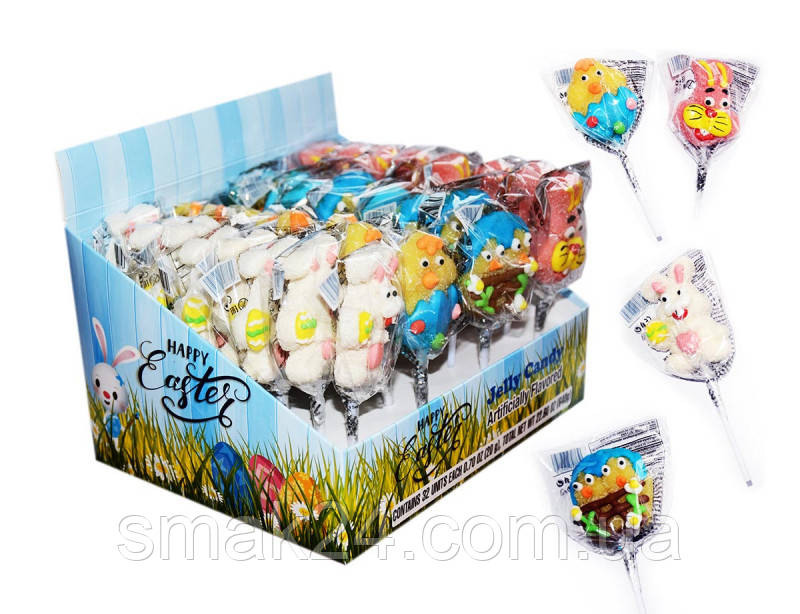 Желейні цукерки JellyCandy Happy Easter 20 г (4шт комплект)