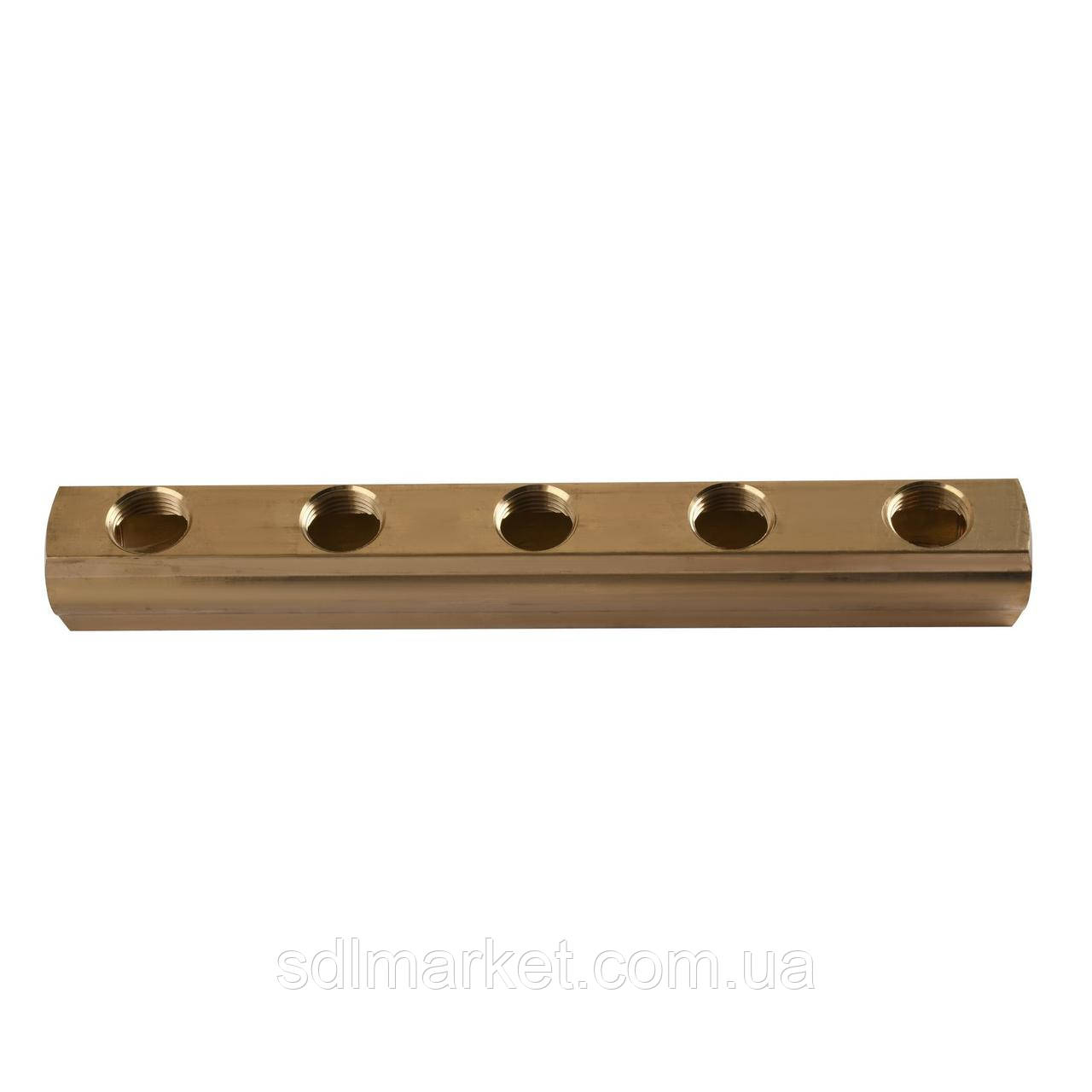 Колектор CRISTAL 3/4х1/2" 5-ий простий ART. (NM-1011)