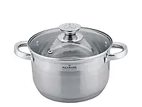 Каструля з крышкою Maxmark MK-3703,  3 л / 20 см